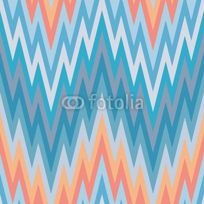 Seamless Blue Abstract Retro Vector Background