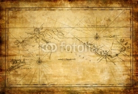 Fototapety ancient map