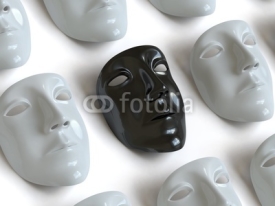 Fototapety mask