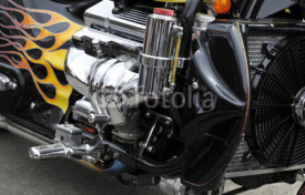 Fototapety Motorrad Motor