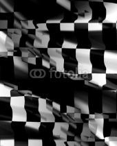 Fototapety Checkered flag