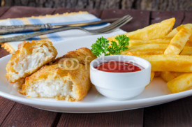 Fototapety Fish and Chips