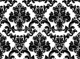 Fototapety Vector. Seamless damask pattern