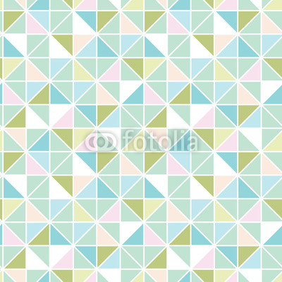 Vector colorful pastel triangle texture seamless pattern