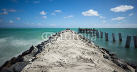 Fototapety miami beach dock
