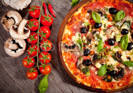 Fototapety Italian pizza