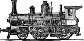 Fototapety locomotive