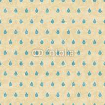 Obrazy i plakaty Vintage grunge old seamless pattern with drops. Vector texture.
