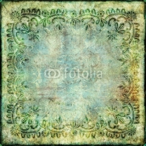 Fototapety vintage green paper background