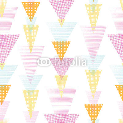 Vector overlayed triangles stripes seamless pattern background