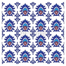 Naklejki Ornamental floral background, oriental arabic vector design