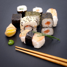 Naklejki Fresh sushi