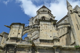 Naklejki Eglise St-Etienne-le-Vieux (XIème siècle) à Caen (Normandie)