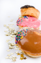 Fototapety donuts in studio
