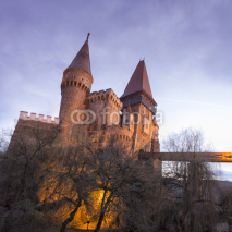 Fototapety Corvin Castle from Hunedoara, Romania