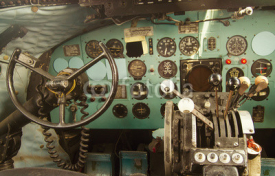 Fototapety Kockpit