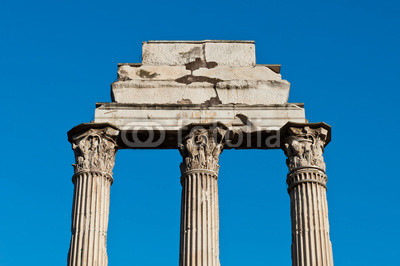 Temple of Castor and Pollux in Rome