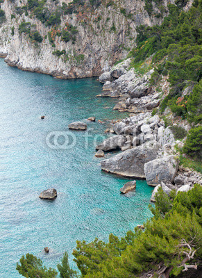 Marina Piccola on Capri Island, Italy