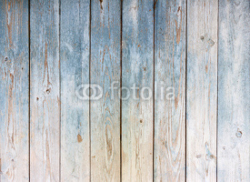 Obrazy i plakaty Blue Vintage wooden background