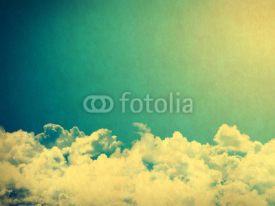 Obrazy i plakaty retro image of cloudy sky