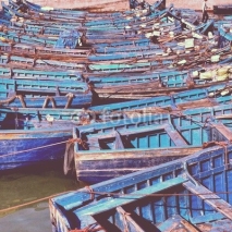 Naklejki Bateaux de pêcheurs à Essaouira