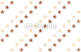 Naklejki Watercolor stars pattern.