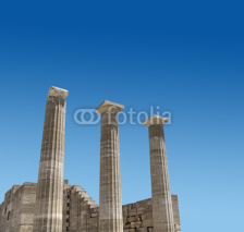 Ancient Greek temple columns
