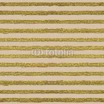 Naklejki Seamless pattern with gold stripes