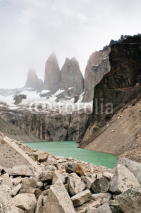 Naklejki The Three Towers, Torres del Paine National Park - Patagonia