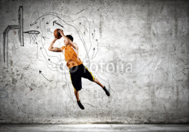 Fototapety Basketball player