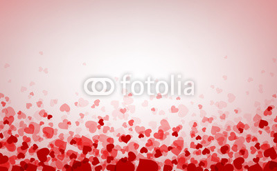 Background with hearts.