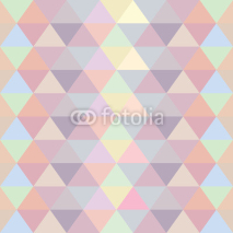 Fototapety Repeat  Vector  Seamless Pattern Pastel Triangle