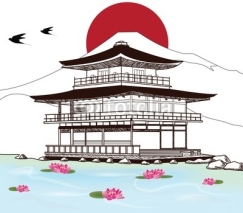 Obrazy i plakaty japanese castle
