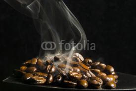 Frische Kaffebohnen