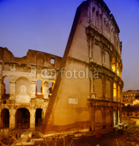 Fototapety Lights of Colosseum at Night