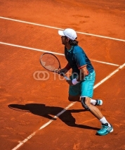 Fototapety Match de tennis sur terre battue