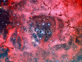 Naklejki Rosette nebula in Monoceros NGC2244