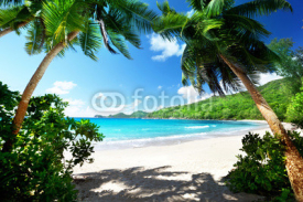 Fototapety beach, Mahe island, Seychelles