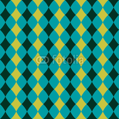 Seamless pattern with white rhombuses