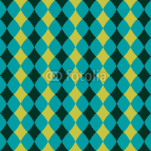 Seamless pattern with white rhombuses