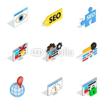 Analytics search information icons