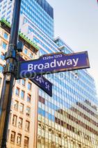 Naklejki Broadway sign