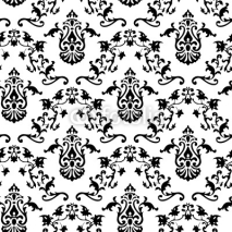 Fototapety Vector. Seamless Classicism pattern