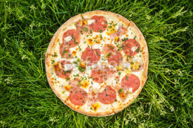 Fototapety Pizza outdoors
