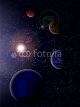 Fototapety Parade of planets