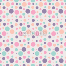 Naklejki seamless dots pattern