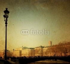 Fototapety beautiful Parisian streets - with space for text or image