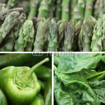 Fototapety Légumes verts