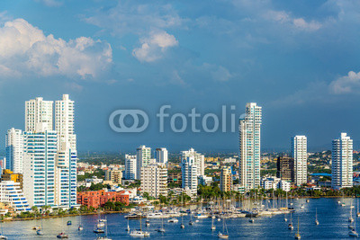 Yachts and Modern Cartagena