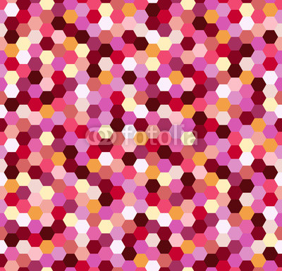 seamless colorful pink spots pattern